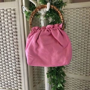 Lilly Pulitzer Vintage Reversible Pink and Green Small Purse